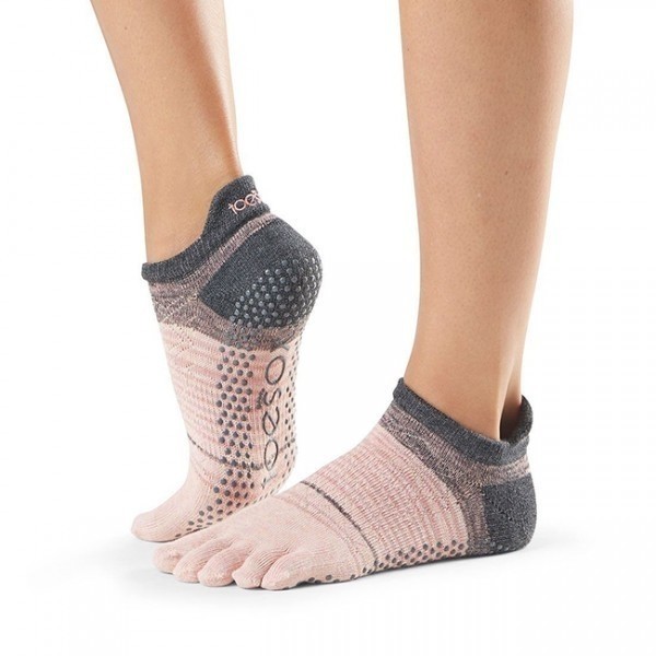 LOW RISE prstové protiskluzové ponožky ToeSox - FLURRY