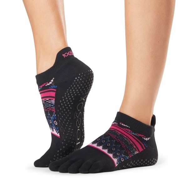 LOW RISE prstové protiskluzové ponožky ToeSox - WOODSTOCK