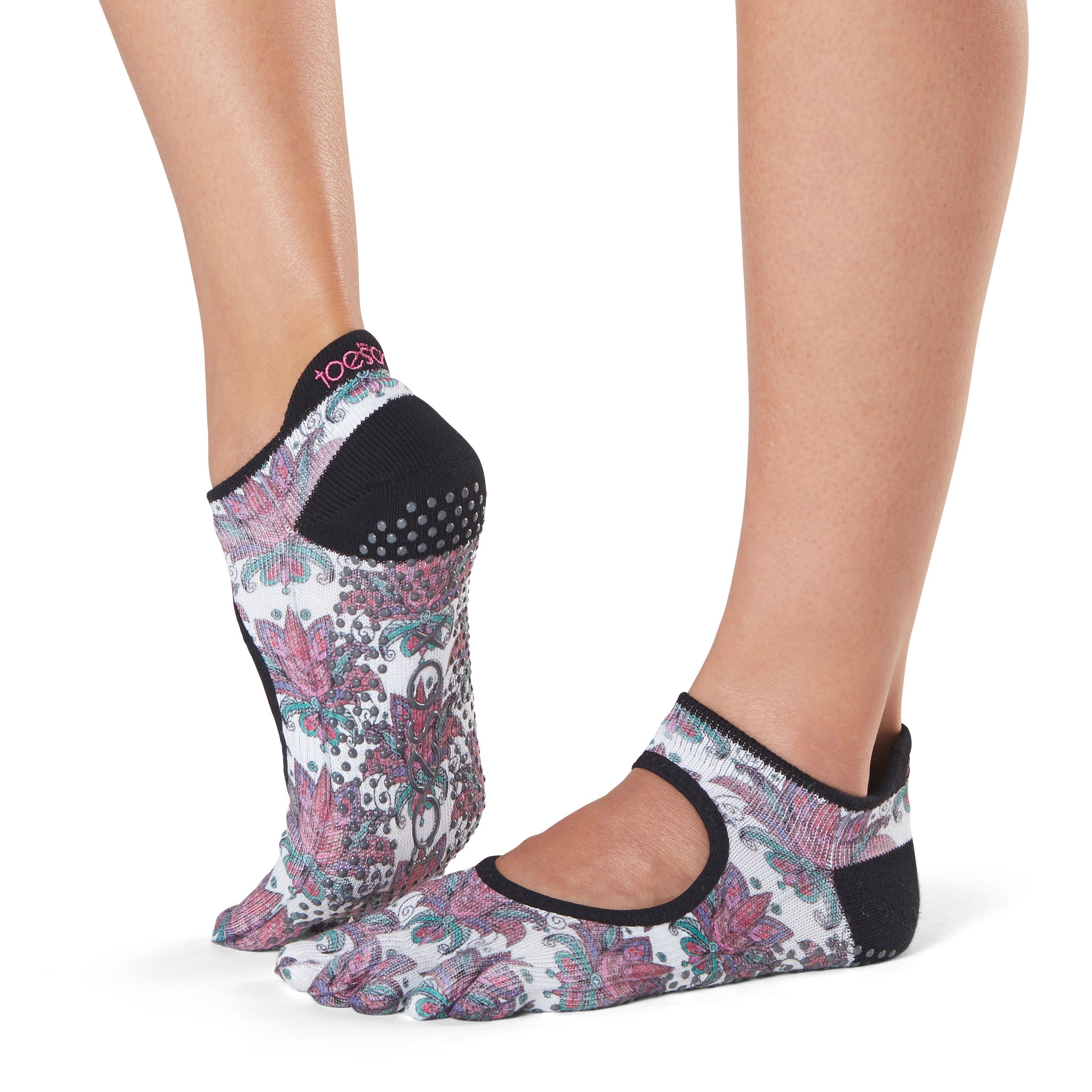 Levně BELLARINA prstové protiskluzové ponožky ToeSox - MANTRA S
