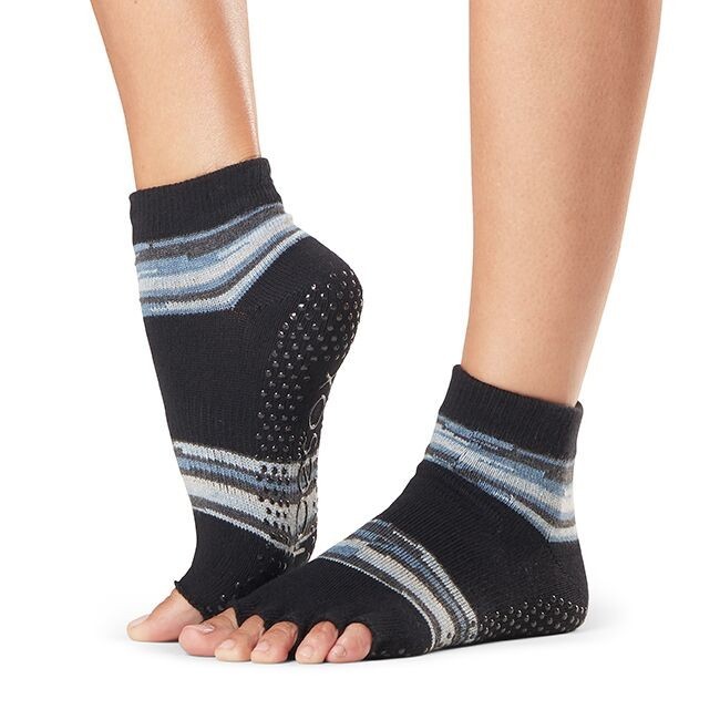 Levně ANKLE nízké ABS bezprstové ponožky ToeSox - DUET S