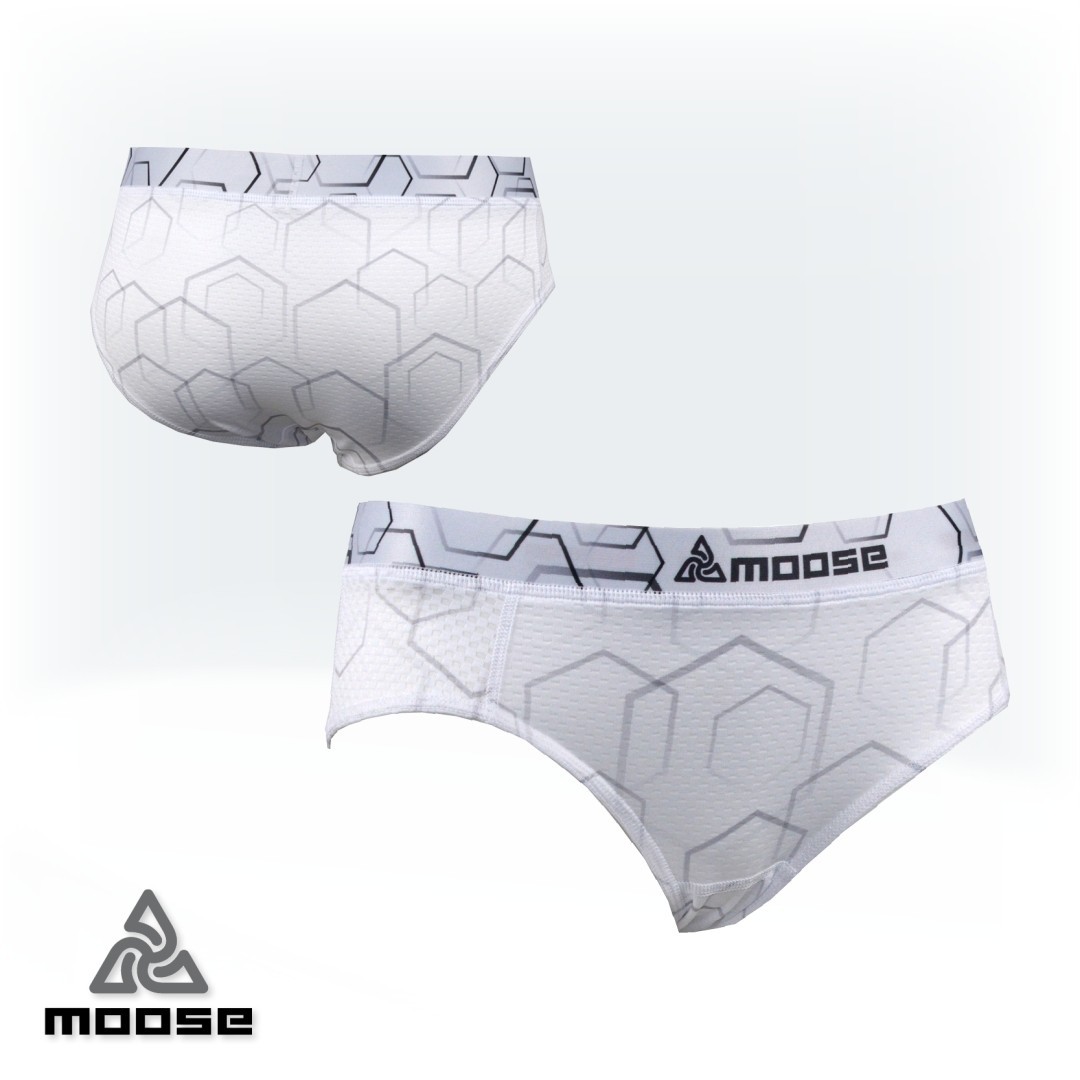 STELLAR PANTS dámské funkční kalhotky Moose bílá XL