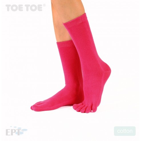 CLASSIC prstové ponožky ToeToe fuchsia