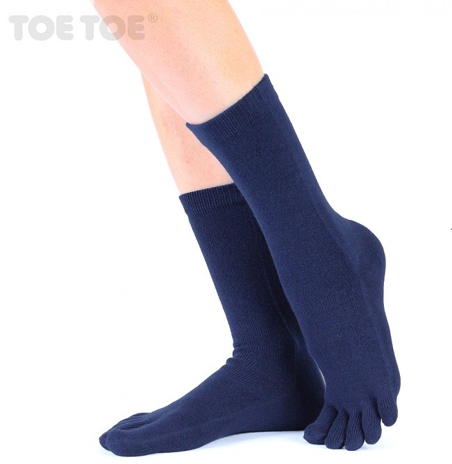 CLASSIC prstové ponožky ToeToe tm. modrá