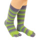 STRIPY prstové pruhované ponožky ToeToe