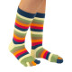 STRIPY prstové pruhované ponožky ToeToe