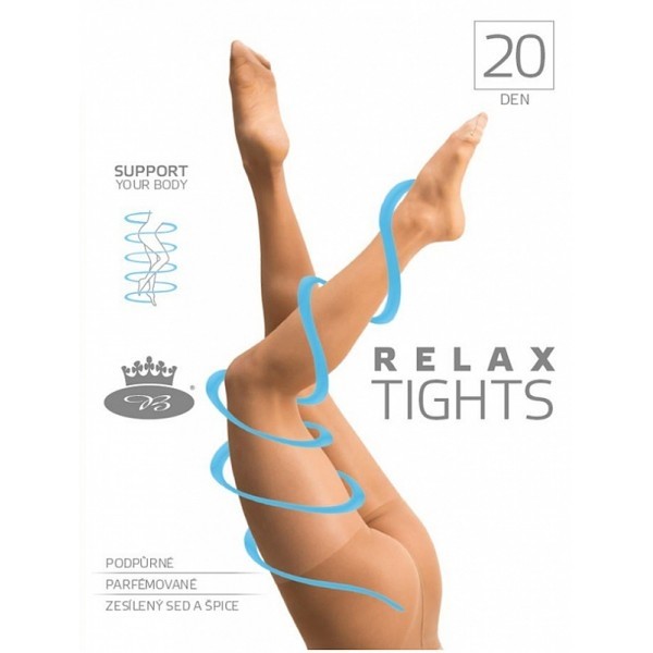 RELAX tights 20 DEN kompresní punčochové kalhoty Lady B