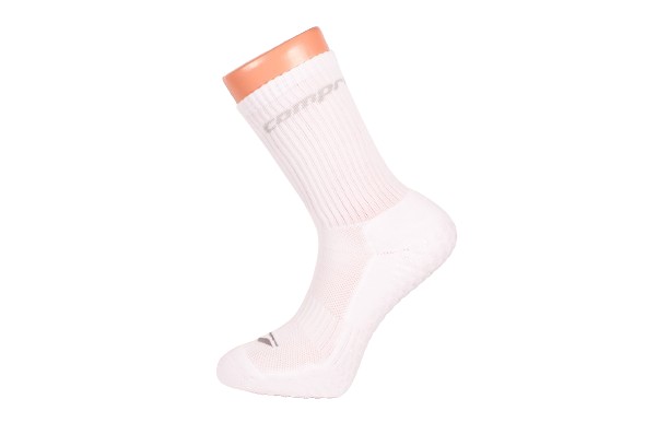Levně CSX-GOAL ABS protiskluzové sportovní ponožky Compressox - WHITE 35-38 bílá