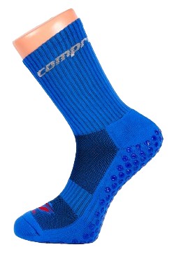 Levně CSX-GOAL ABS protiskluzové sportovní ponožky Compressox - BLUE 39-42 modrá