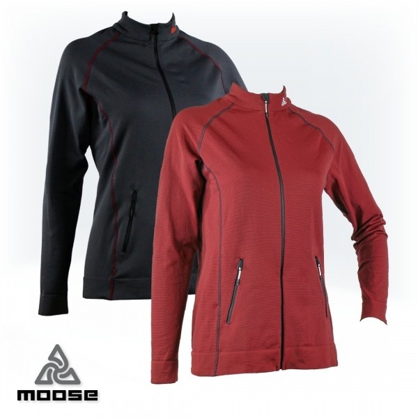 ABRUZZO WOMEN seamless celoroční mikina Moose