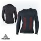 SPEED TEE LSL MEN seamless polokompresní termoprádlo Moose