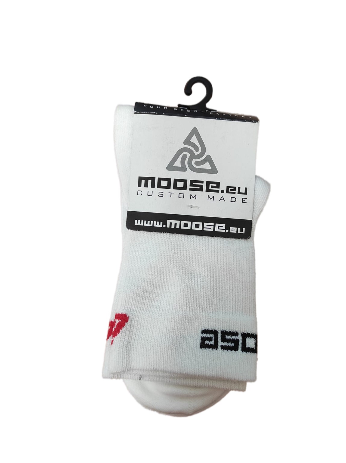 GOLF EXTRA sportovní ponožky Moose bílá M