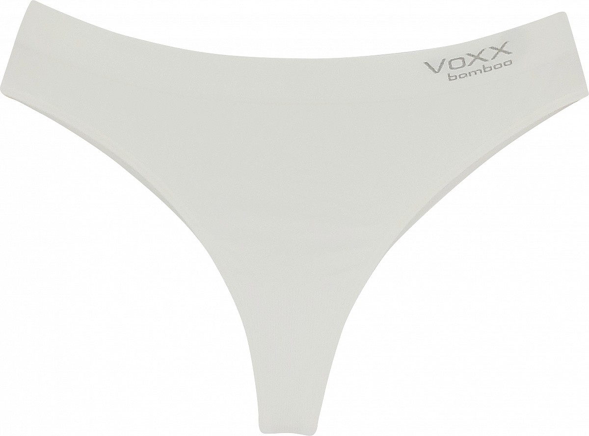 BS-006 dámské bambusové funkční tanga VoXX bílá S / M