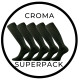SUPERPACK - CROMA kompresní antibakteriální podkolenky VoXX - 5 párů