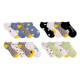 FLOWERS kotníkové veselé ponožky TRENDY SOCKS