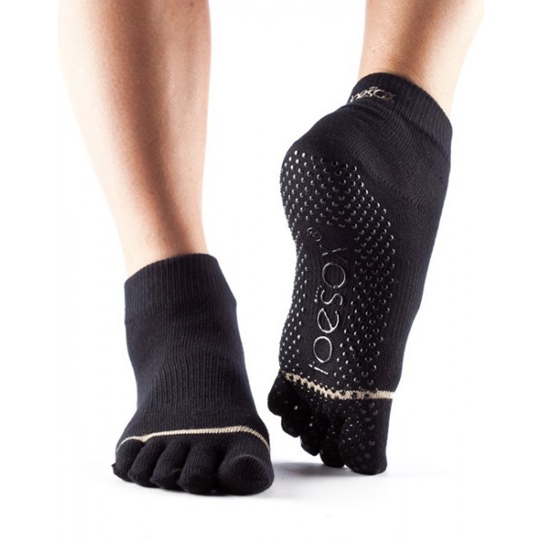 ANKLE nízké ABS prstové ponožky ToeSox