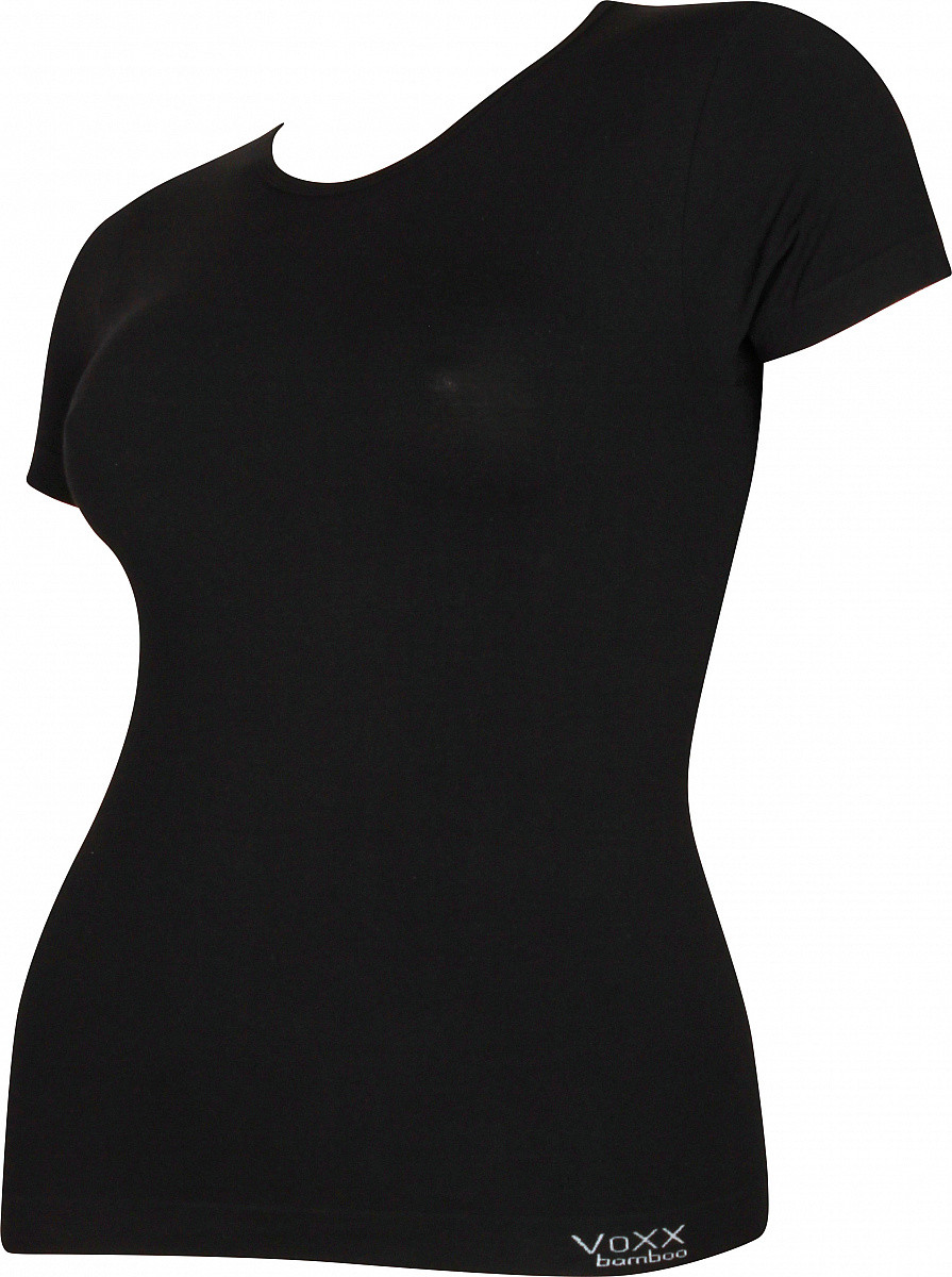 BS-014 dámská bambusová bezešvé tričko VoXX černá XL / XXL
