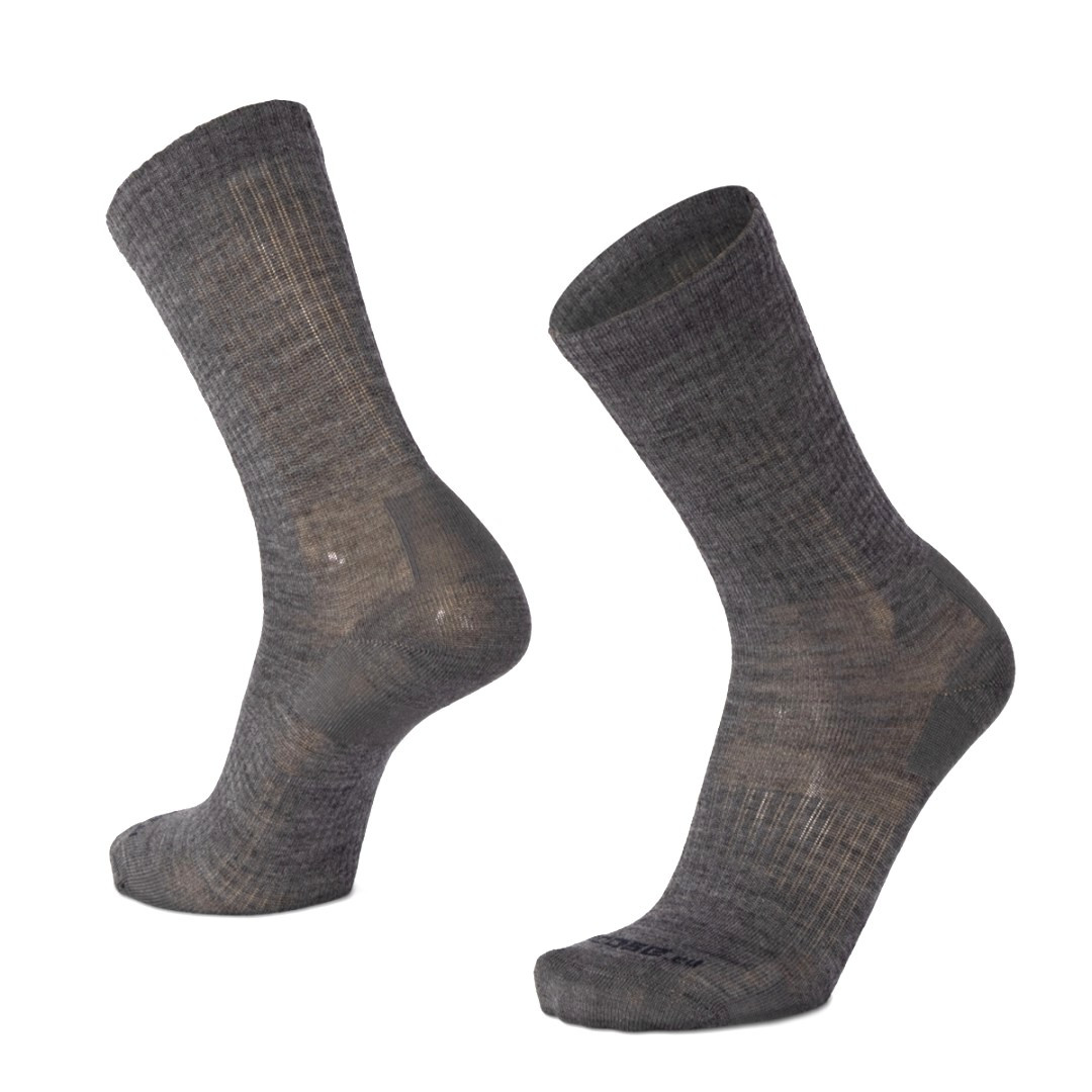BESKYD MONO jednobarevné merino ponožky Moose šedá M