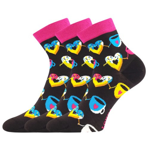 DORWIN veselé ponožky Lonka - DONUT 35-38