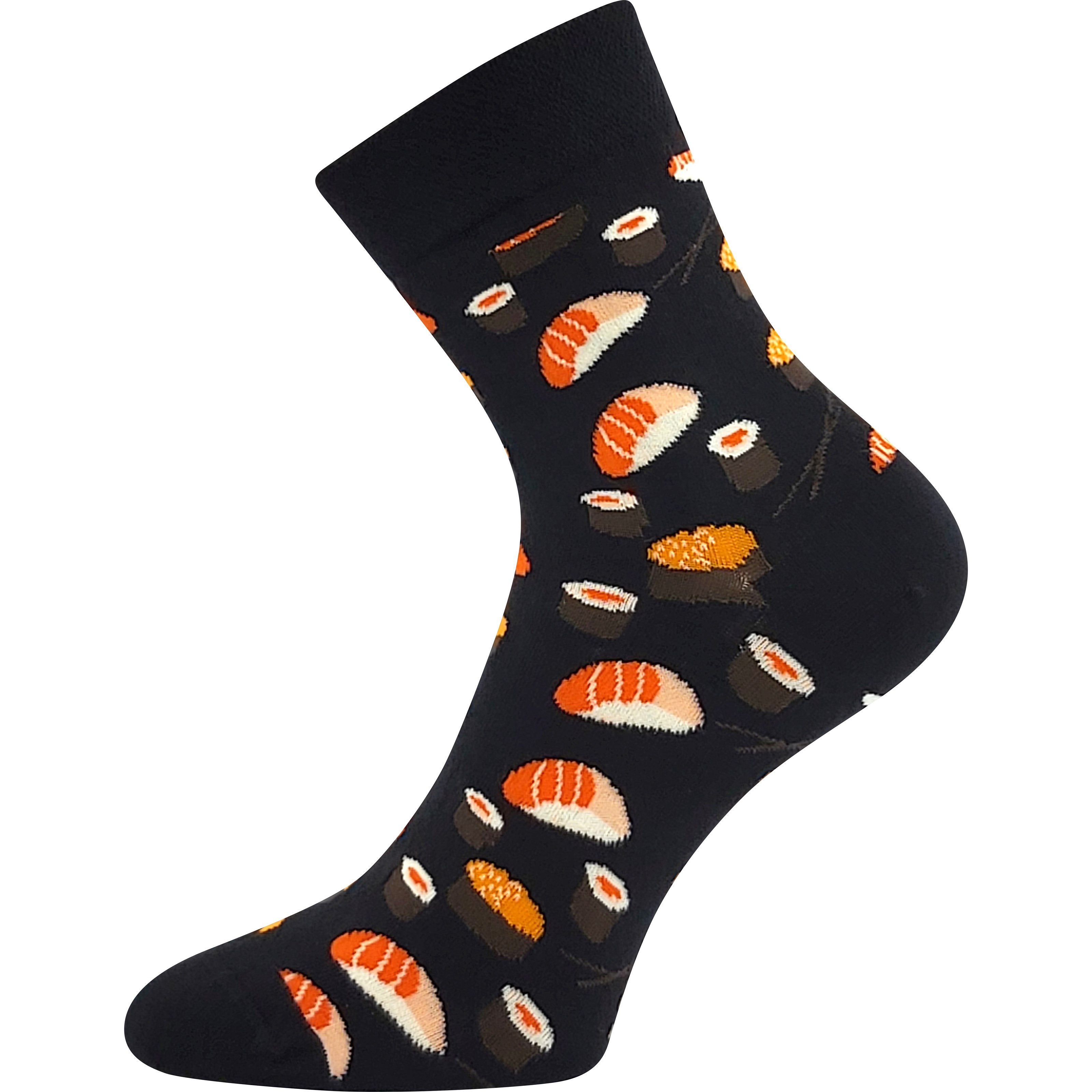 DEVIVE vtipné bavlněné ponožky Lonka - SUSHI 35-38