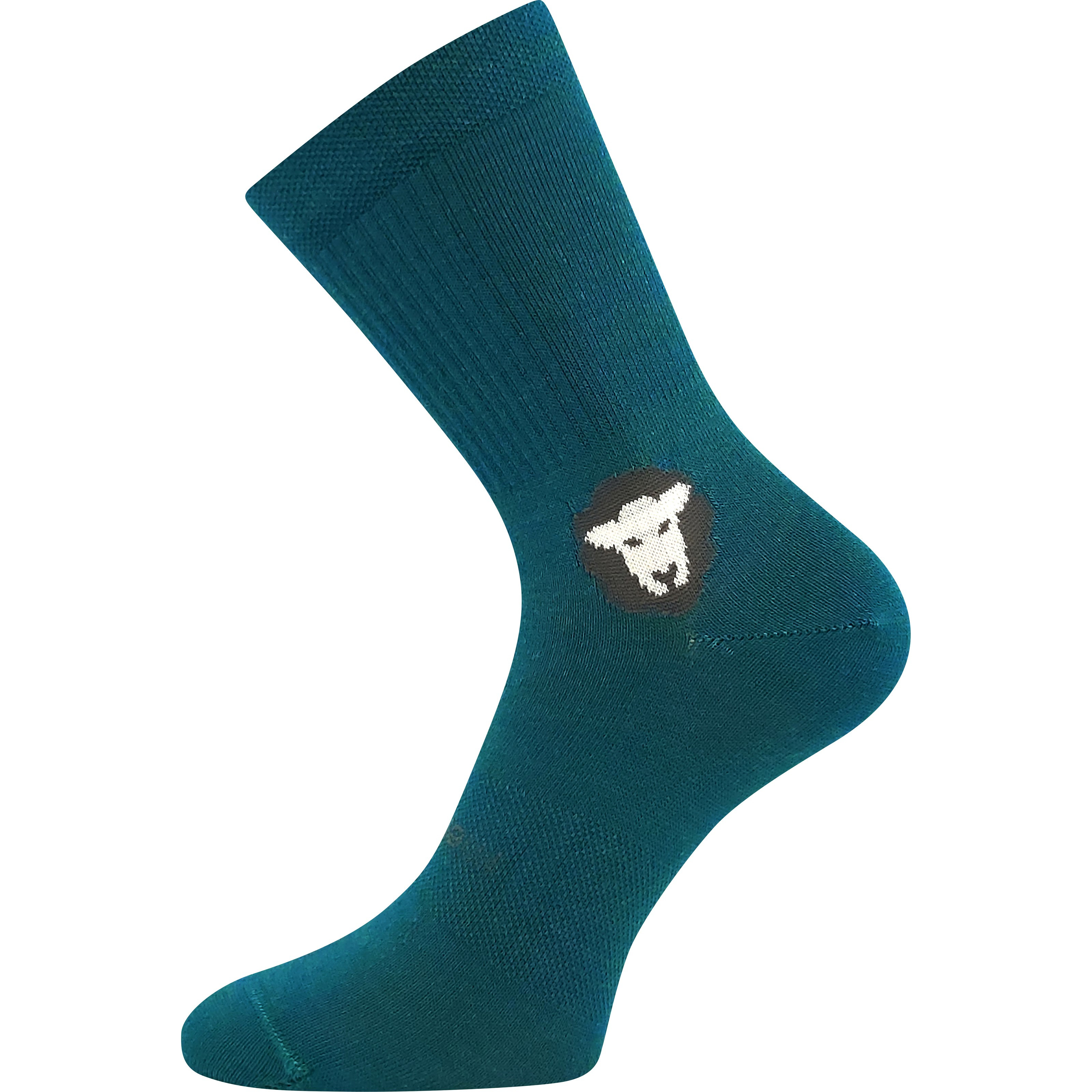 BAREFOOTAN MERINO sportovní vlněné barefootové ponožky VoXX 43-46 modrá / zelená