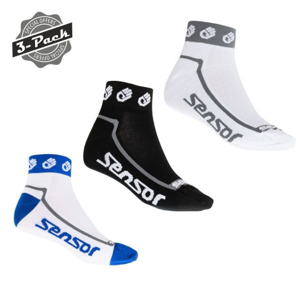 RACE LITE 3PACK RUČIČKY nízké sportovní ponožky Sensor