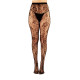 FISHNET TIGHTS silonové vzorované prstové punčocháče ToeToe - ROSE