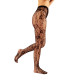 FISHNET TIGHTS silonové vzorované prstové punčocháče ToeToe - ROSE