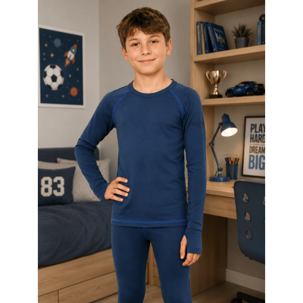 MERINOWOOL 21 dětské vlněné tričko s dlouhým rukávem VoXX