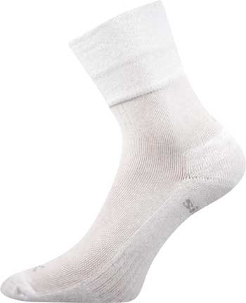 ENIGMA antibakteriální ponožky se stříbrem VoXX 43-46 bílá - jednobarevná