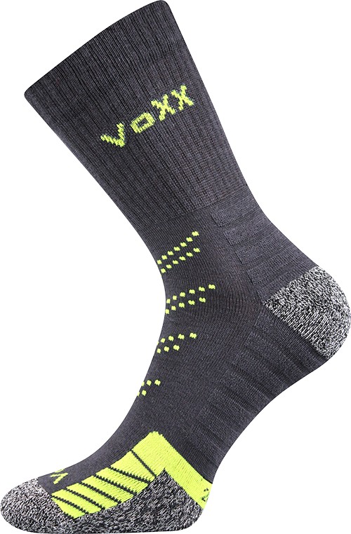 LINEA froté sportovní ponožky VoXX 39-42 tm. šedá